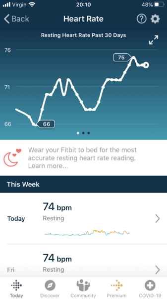 Tracking your cycle and possible BFP using RHR - part 5