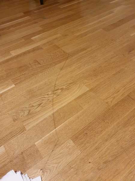 Please can I see pictures of your engineered wood floors... especially the scratches