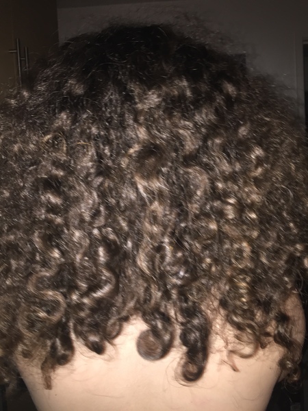 Curly toddler hair
