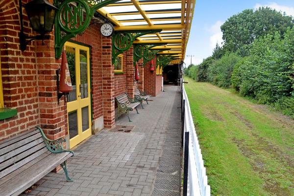 ...to consider buying a house that used to be a railway station?