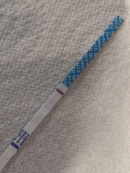 7 days late and faint positive?