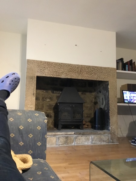 Tv/screen above fireplace?