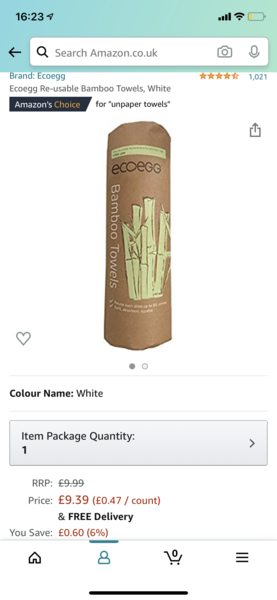 Kitchen Roll Alternative!