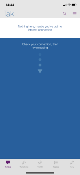 MN very slow and keep getting this error message