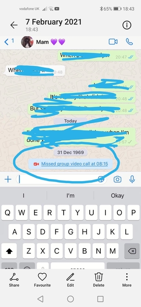 Has anyone had a message from the dead?