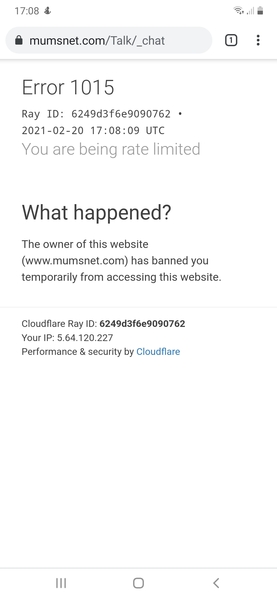 MN very slow and keep getting this error message