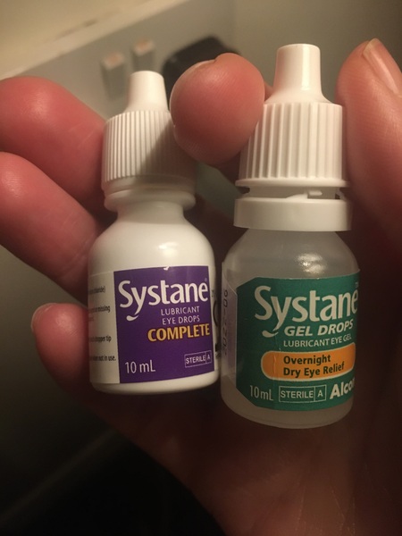 Dry sore eye night ointment