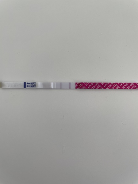 Ovulation test reading