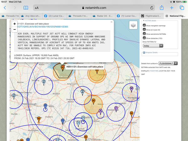 Flight Radar 24 - Exciting