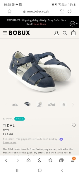 Closed toe summer sandals for boys?