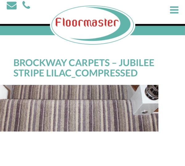 🔮 Purple / lilac striped carpet - Has anyone seen one lately?!