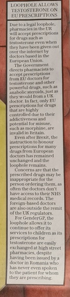 GenderGP... Telegraph expose
