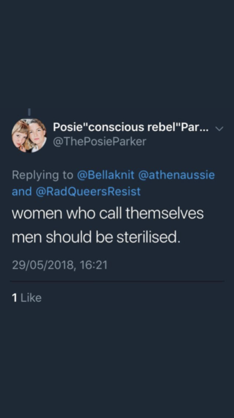 Posie Parker Zoom