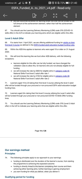 Anyone else waiting for April... National Skills Fund L3 Adult Offer (free)