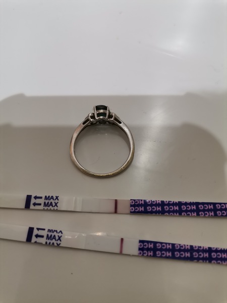 Faint positive? Evap?