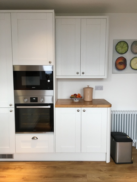 Stainless steel sink with glass surround and drainer - has anyone had one of these?