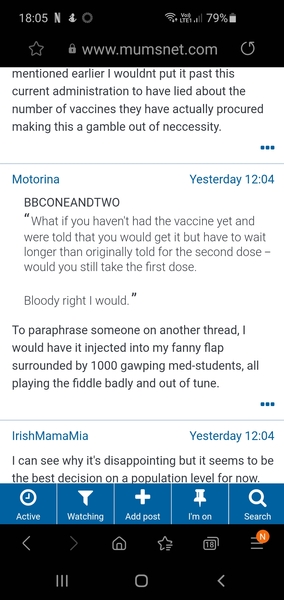 To ask- What’s the funniest response you’ve seen to a  post on Mumsnet?