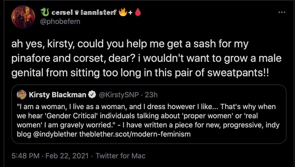 Kirsty Blackman tweet