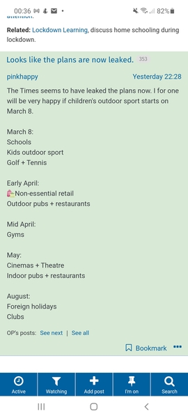 If they open up schools all at once, I'm done with every other precaution