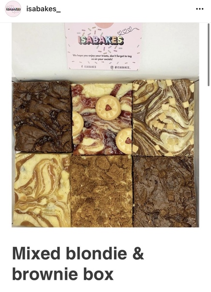 Sending brownies by post