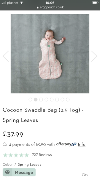 Moving on from swaddle (Zipadee Zip?)