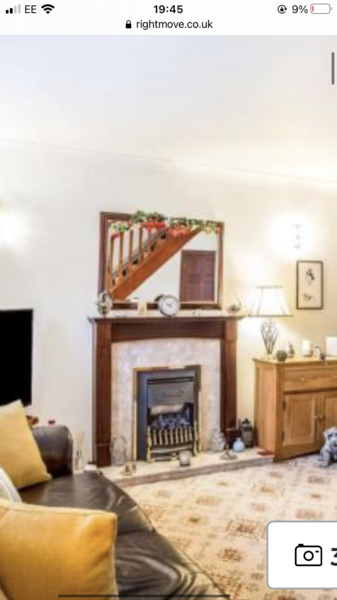 Gas fire replacement