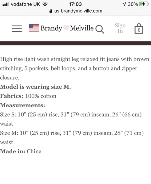 Brandy Melville- only sells one tiny size. Why is this allowed to happen?