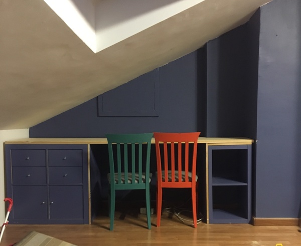 Which F&B blue for a loft room for teen boys?