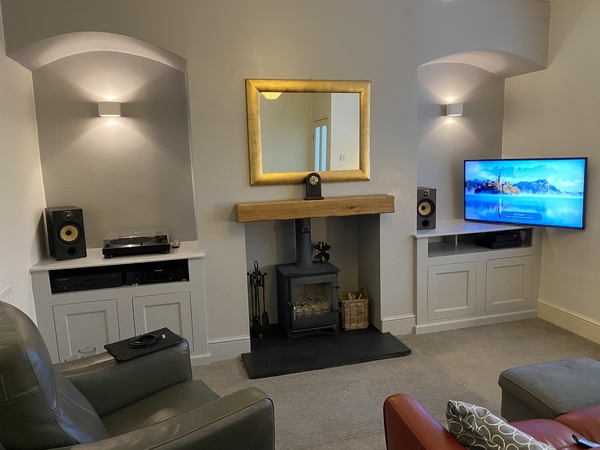 Tv/screen above fireplace?