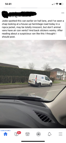 "Watch out everybody, a white van was spotted in such and such street" and other such pointless panic-mongery