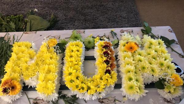 To consider making my dad's funeral flowers?
