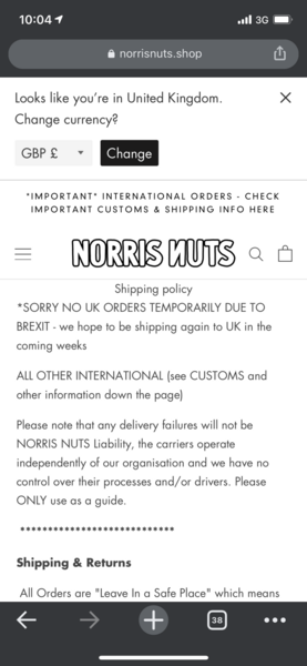 To ask what impacts of brexit you have seen in your day to day life?