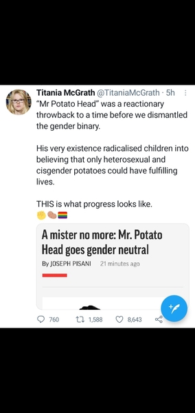 Hasbro rebrands Mr Potato Head