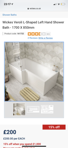 How comfortable is your bath...