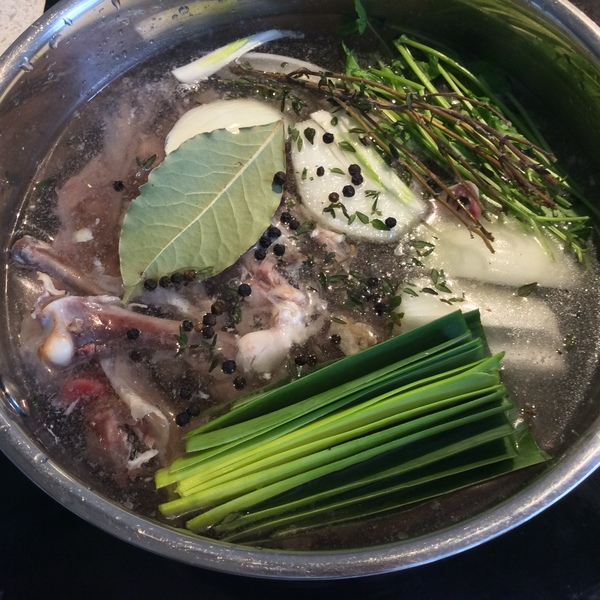 To throw away the chicken every week?