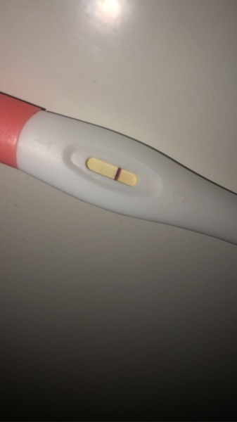 Is this an evaporation line or faint positive?