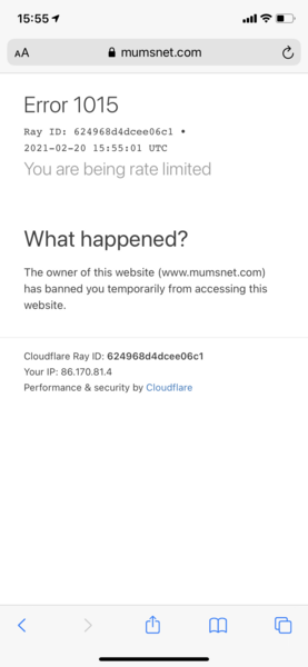 MN very slow and keep getting this error message