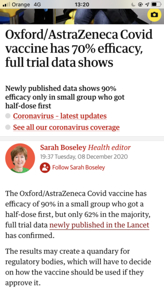 Vaccine rollout in Europe