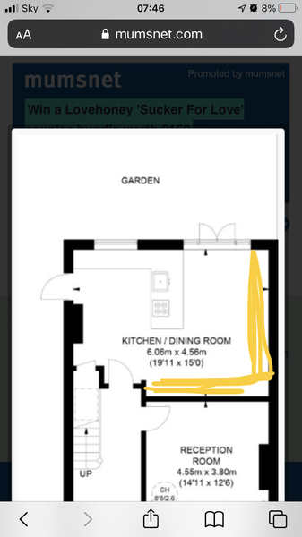 AIBU to ask how you'd extend this ground floor..?
