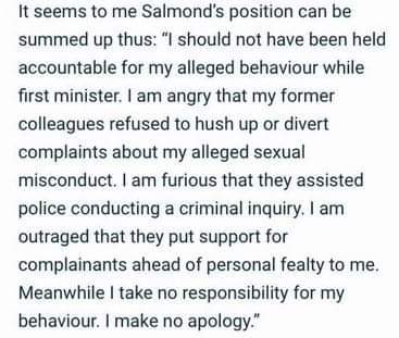 Sturgeon v Salmond - I'm confused!