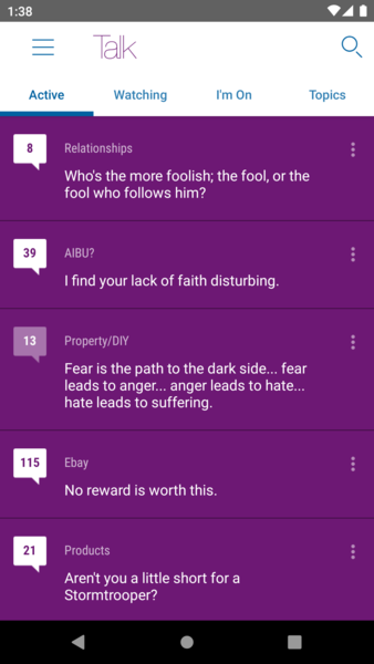 ✨ New version of the Android Talk app available for testing