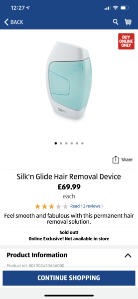 To go back to shaving? [sad]
