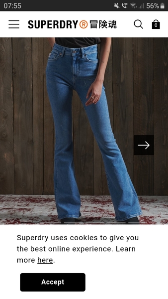 Bootcut jeans