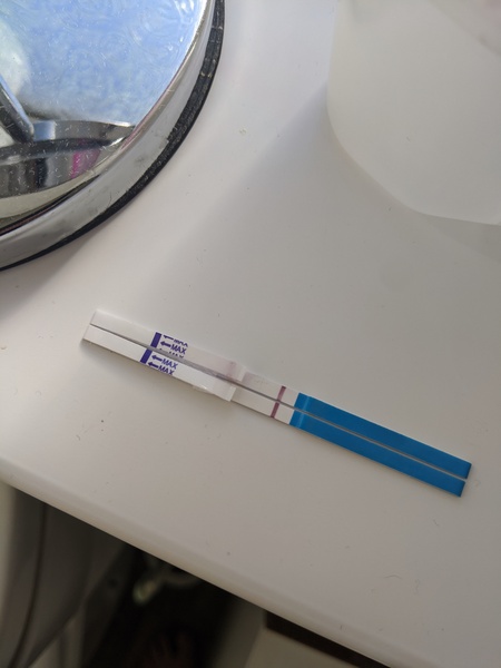 Can anyone help? Positive or evap??!
