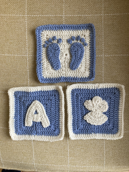 Woolly Hugs. A Blanket for the lovely Needschoolhelp. Remembering baby Alfie. Crafters and donors, we need your help.