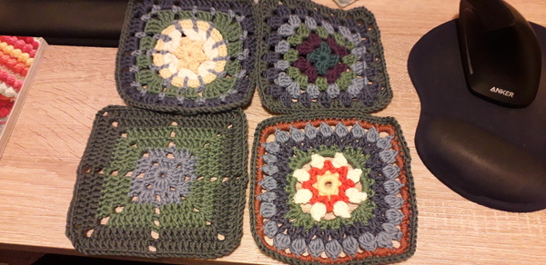 Woolly Hugs. A Blanket for the very lovely LakieLady. Crafters and donors, we need your help