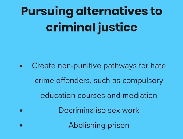 Trans campaigners want to abolish prisons - wonder why?