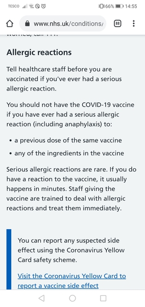 To NOT get ‘CEV’ son vaccinated against COVID?