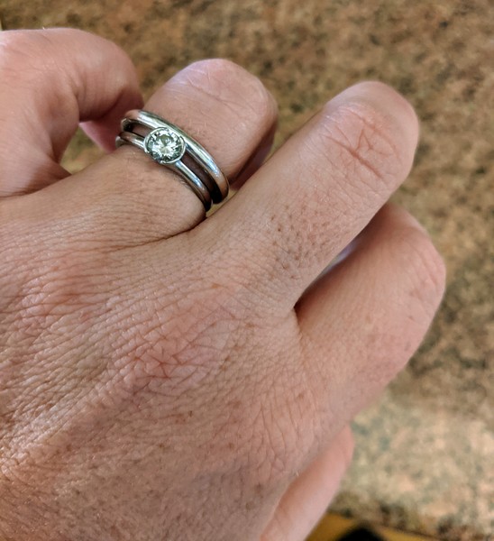 If you have a classic solitaire engagement ring?