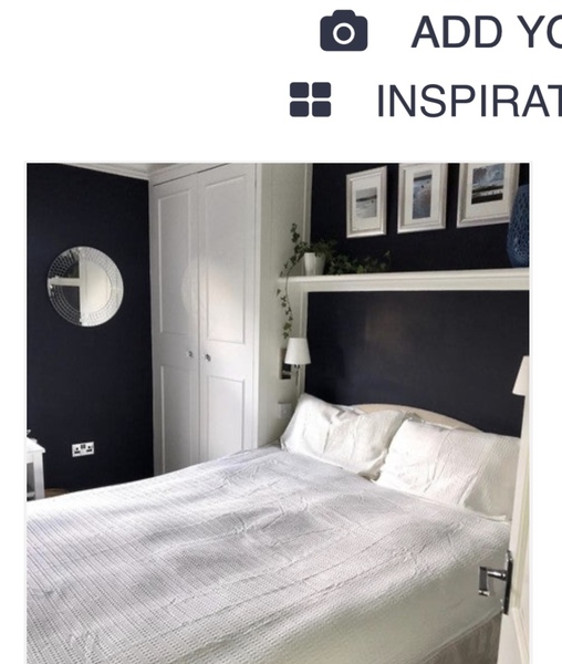 Best navy for a feature wall?